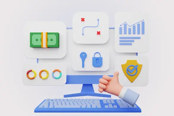 Digital transformation illustration